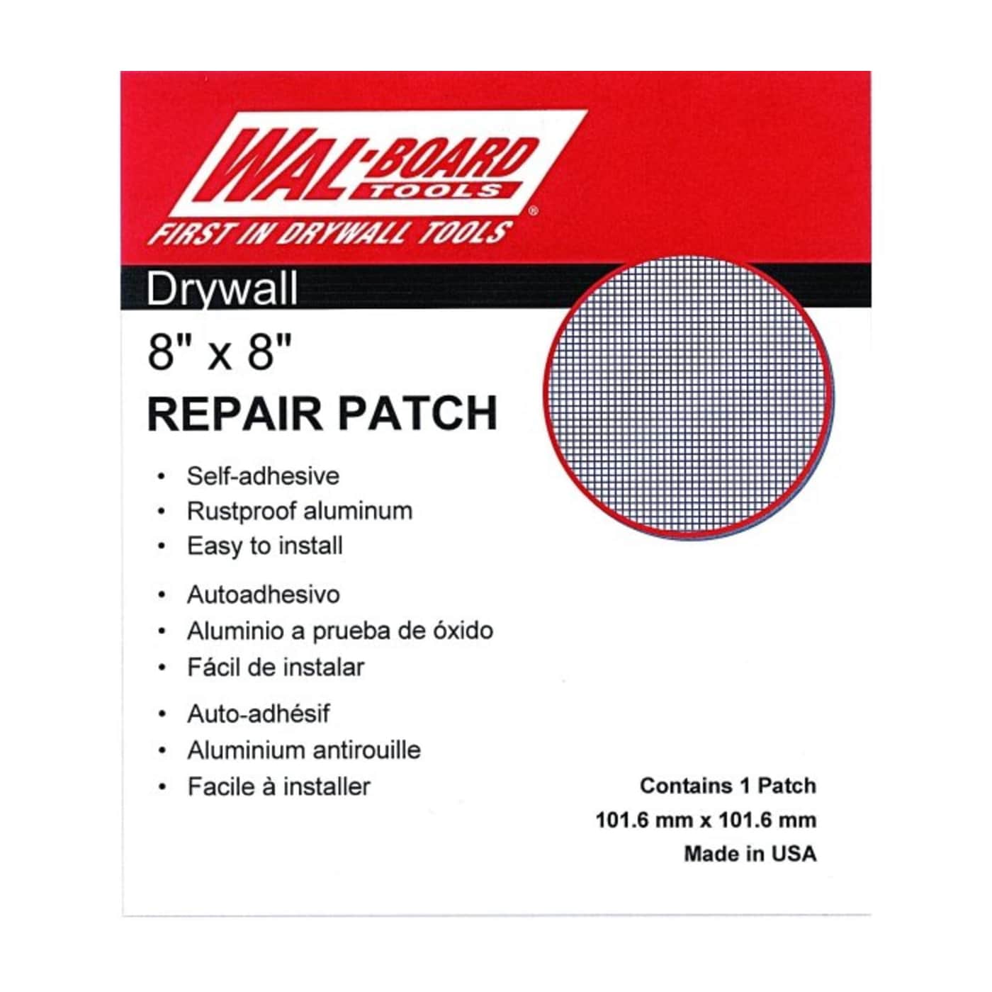 Wal-Board Repair Patch